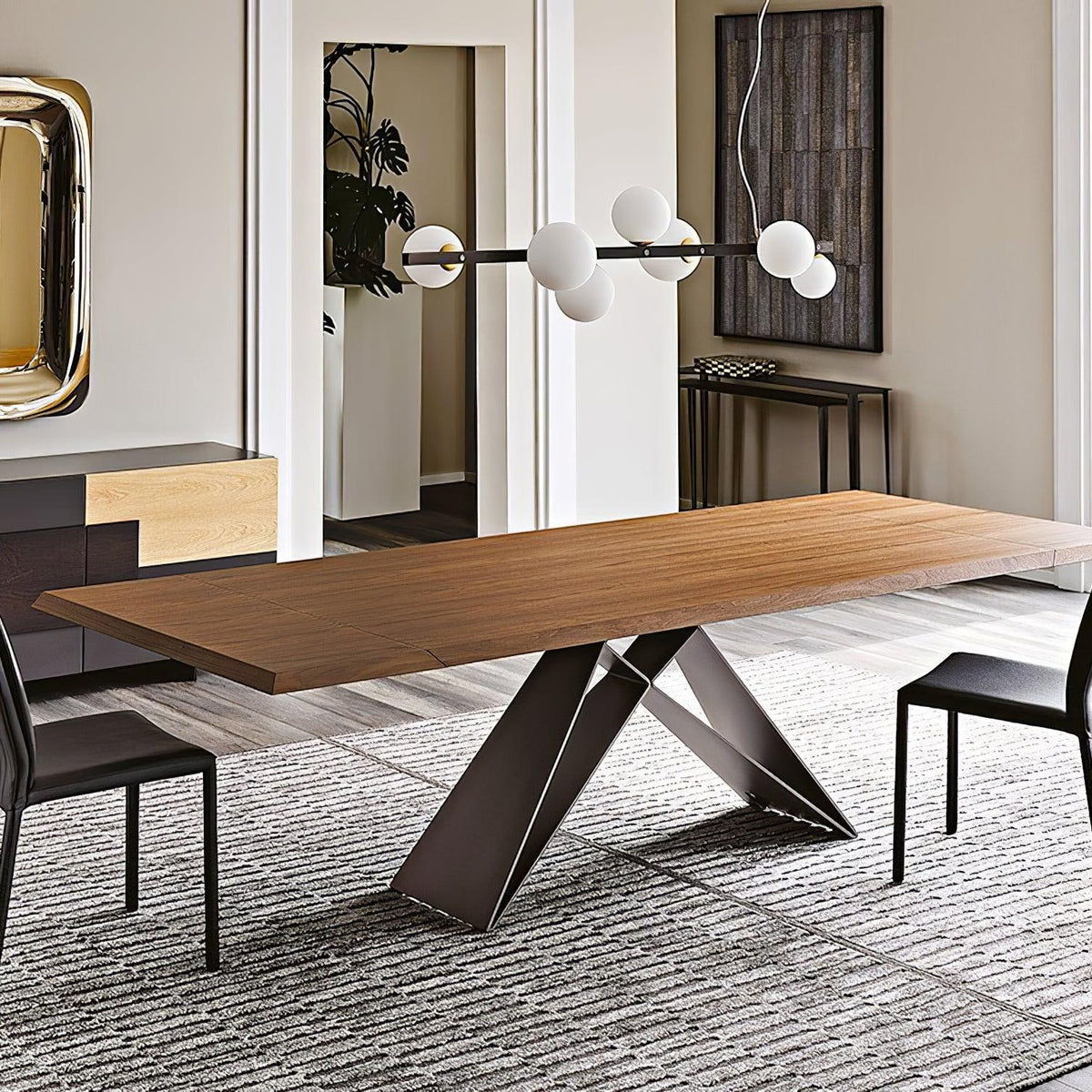 Eireraine Moderne hanglamp van glas
