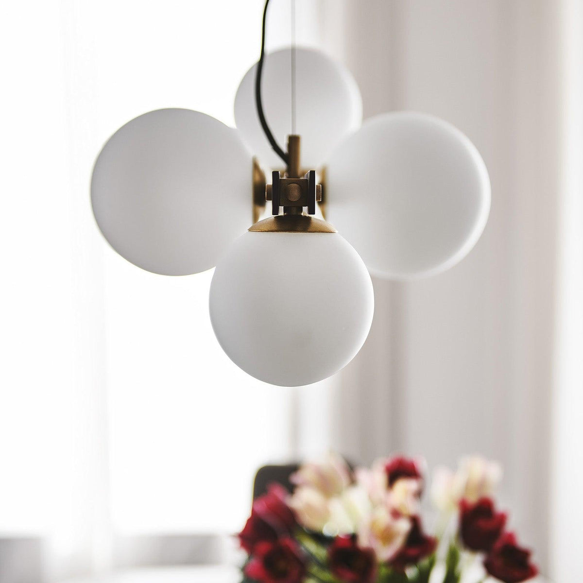Eireraine Moderne hanglamp van glas