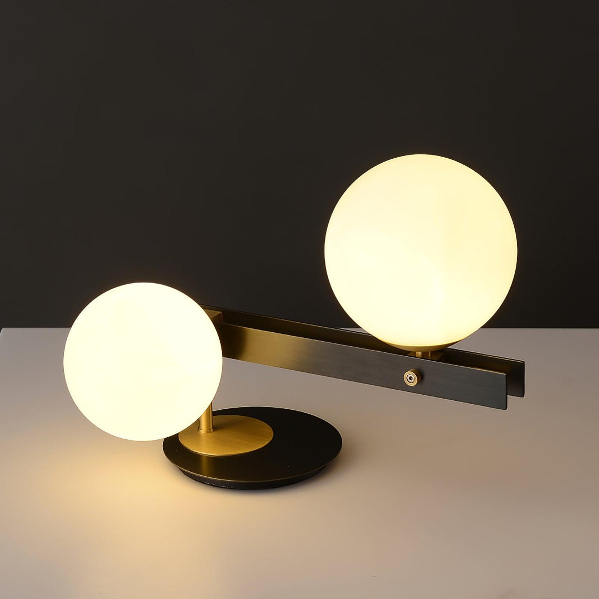 Veloella moderne tafellamp van glas