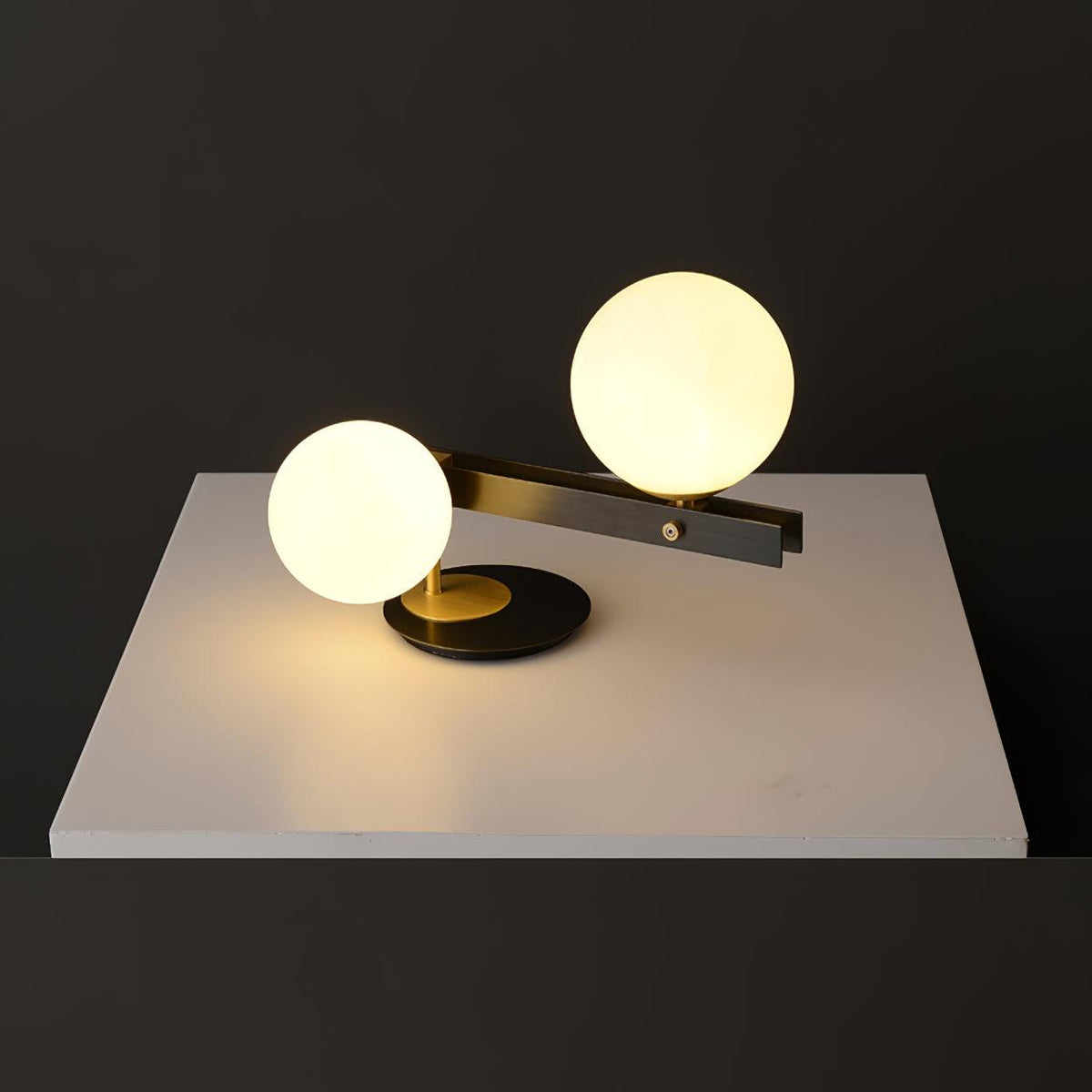 Veloella moderne tafellamp van glas