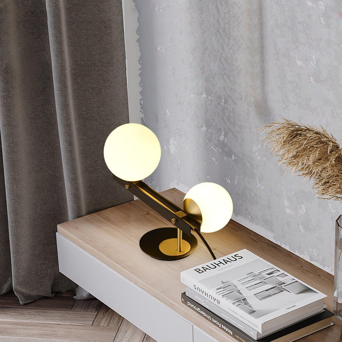 Veloella moderne tafellamp van glas