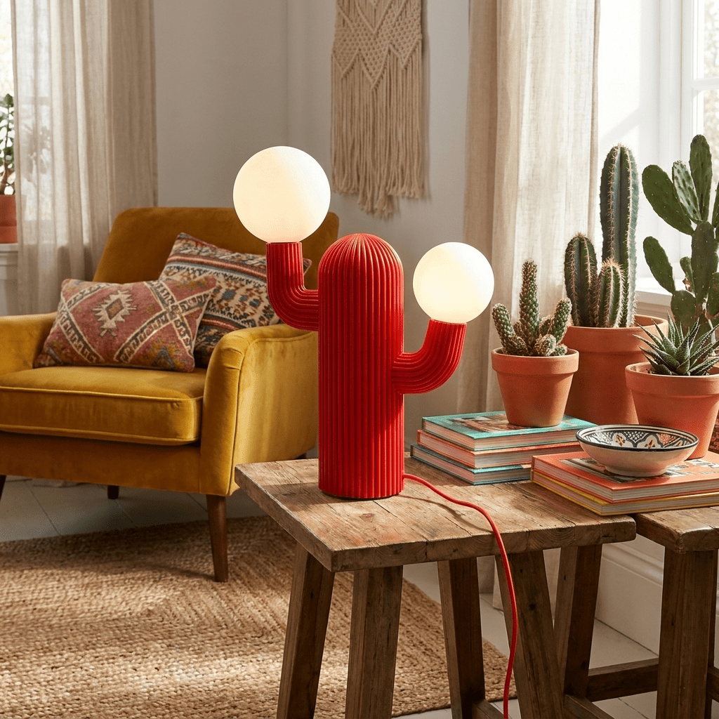 Lazlo Cactus-tafellamp