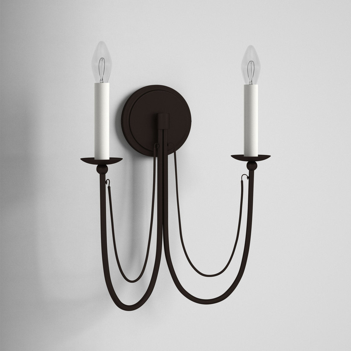 Lioruaria wandlamp met goudkleurige afwerking