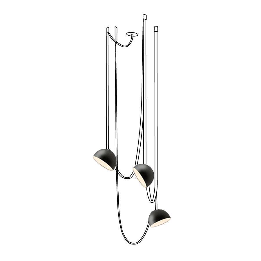 Elarok Moderne minimalistische combinatie hanglamp van leer