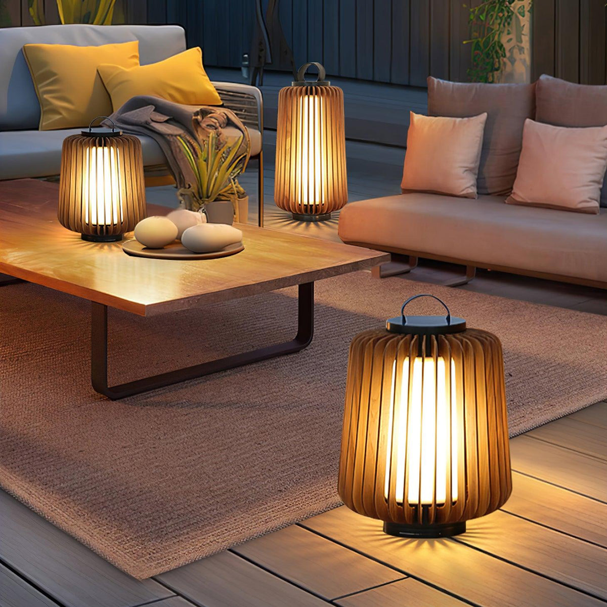 Irina Premium Art Draagbare Lantaarn Buitenverlichting