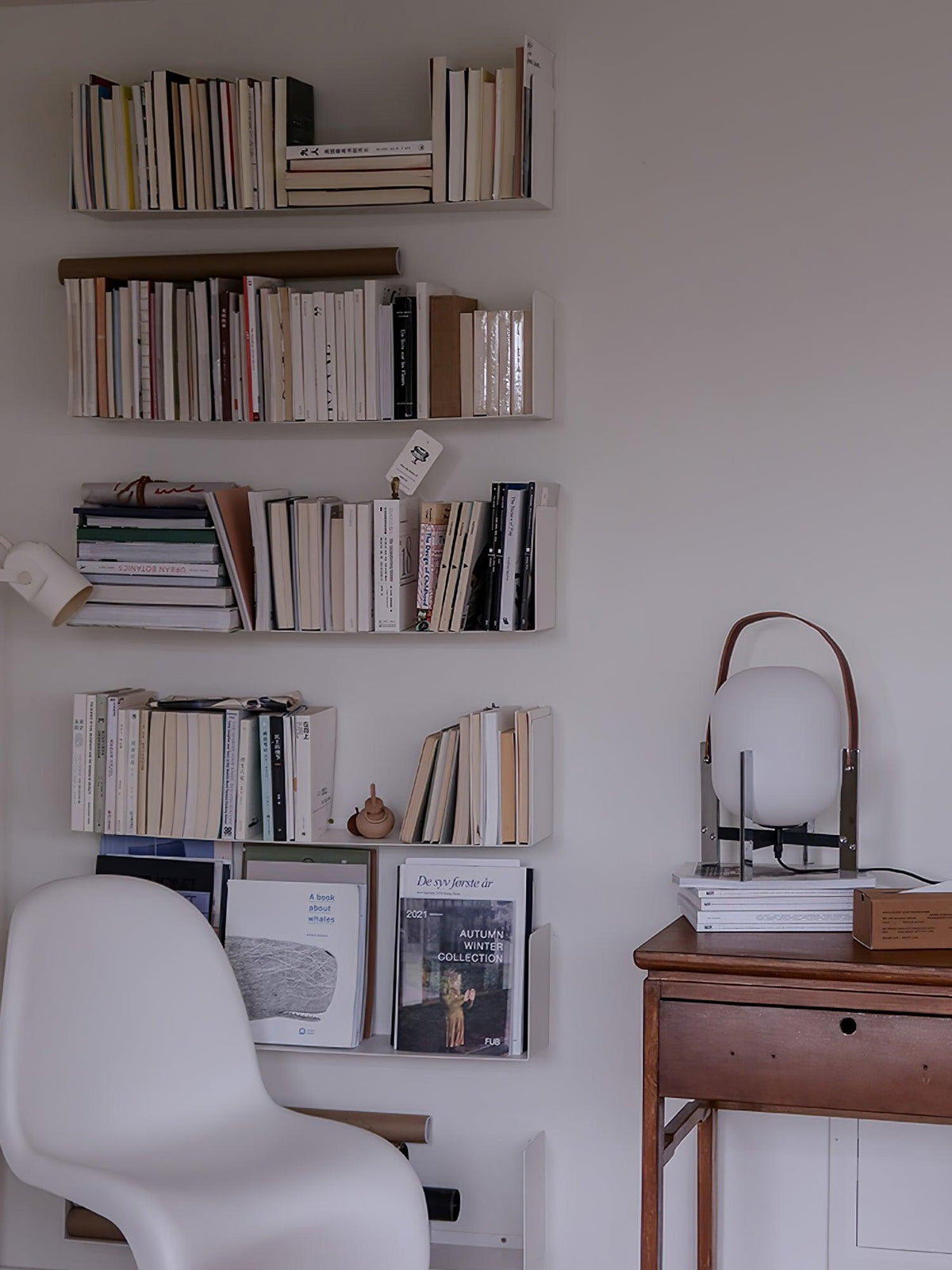 Harper Minimalistische tafellamp van glas