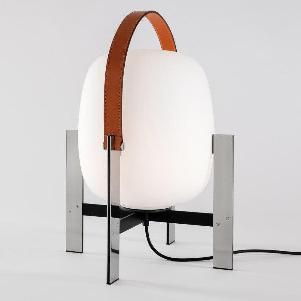 Harper Minimalistische tafellamp van glas