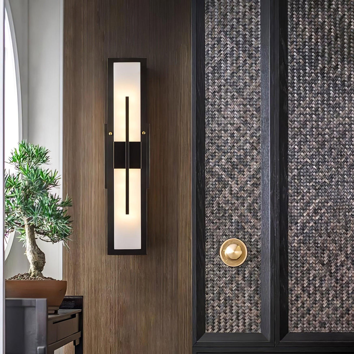 Vellmure Twin albasten wandlamp