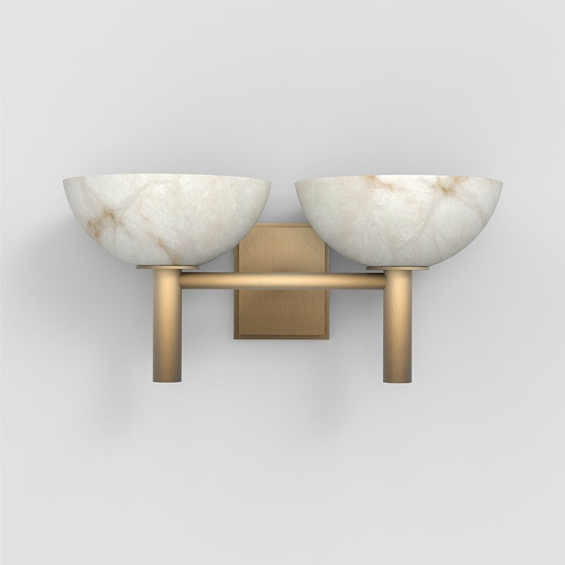 Avenenaria wandlamp met albasten kap