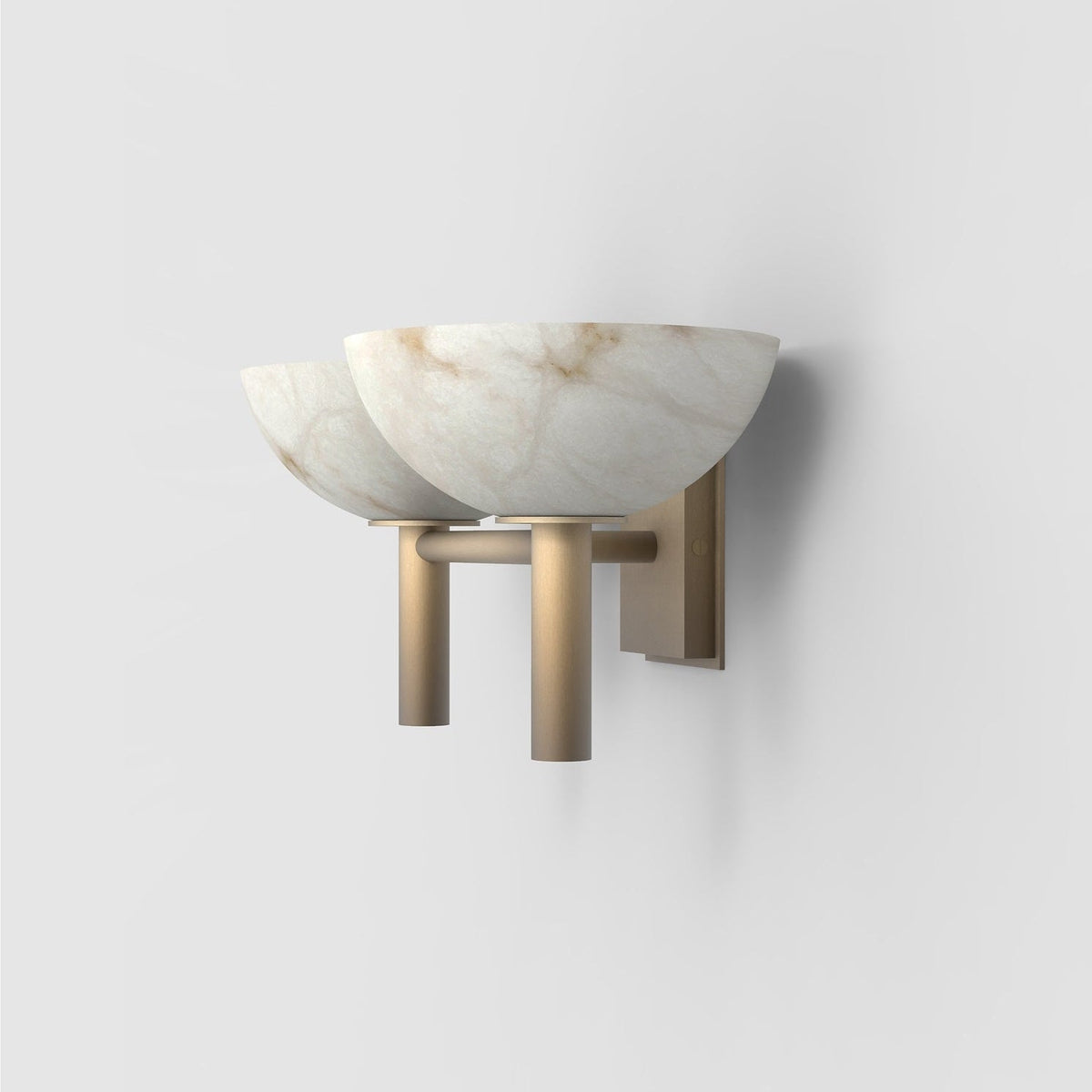 Avenenaria wandlamp met albasten kap