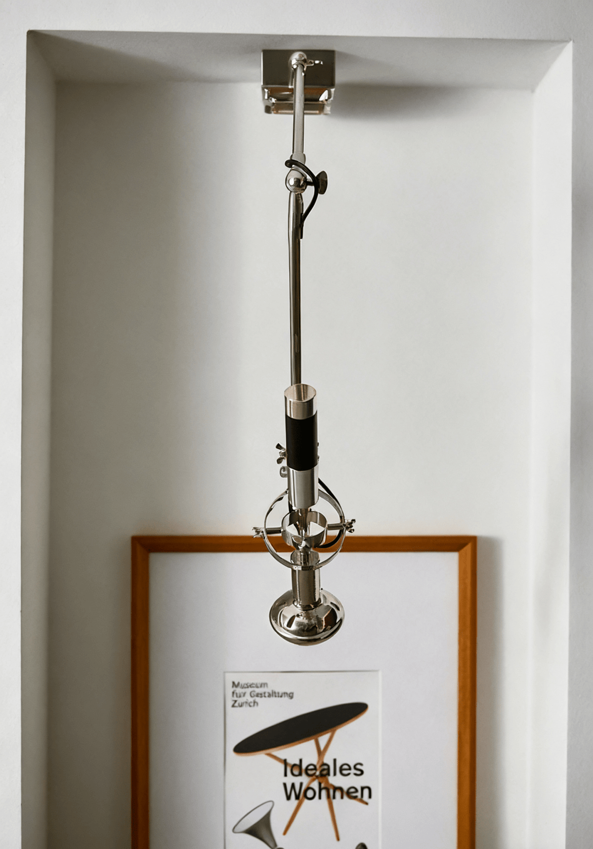 Perv wandlamp met lichtstraal