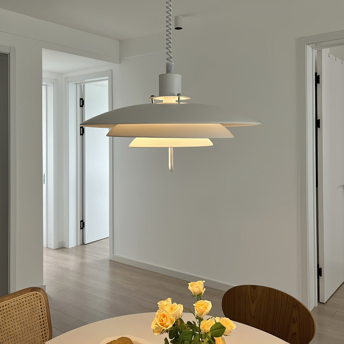 Divor Aluminium glamoureus hanglamp