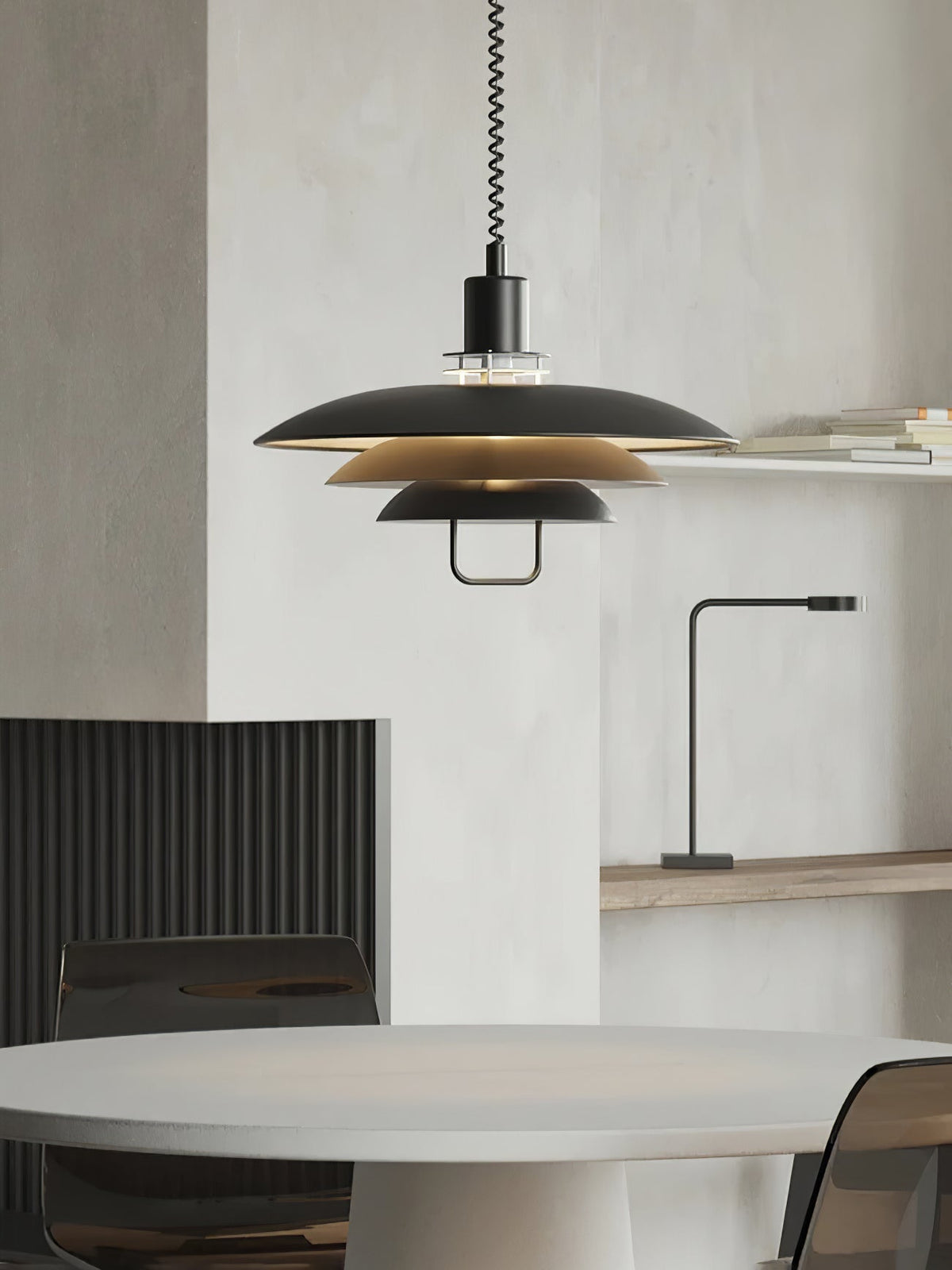 Divor Aluminium glamoureus hanglamp