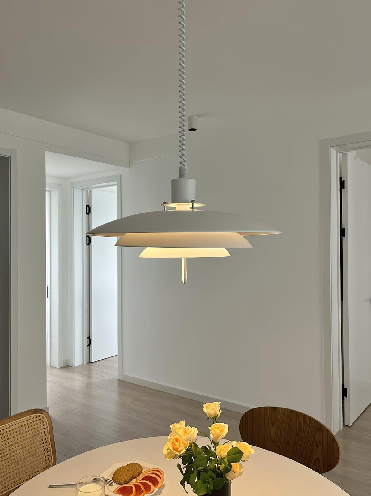 Divor Aluminium glamoureus hanglamp
