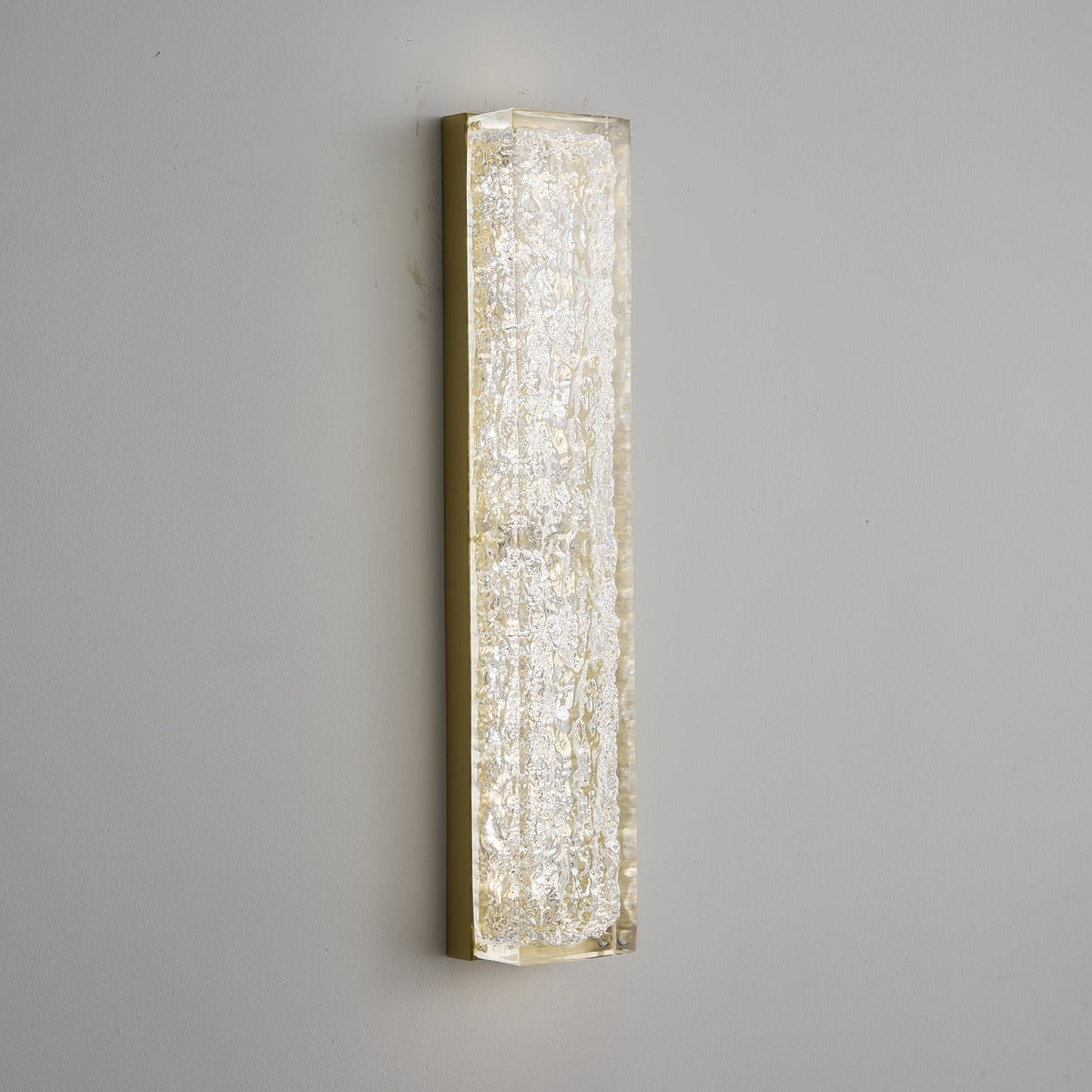 Mavi Prismatische rechthoekige hars wandlamp