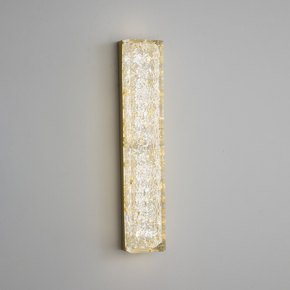 Mavi Prismatische rechthoekige hars wandlamp