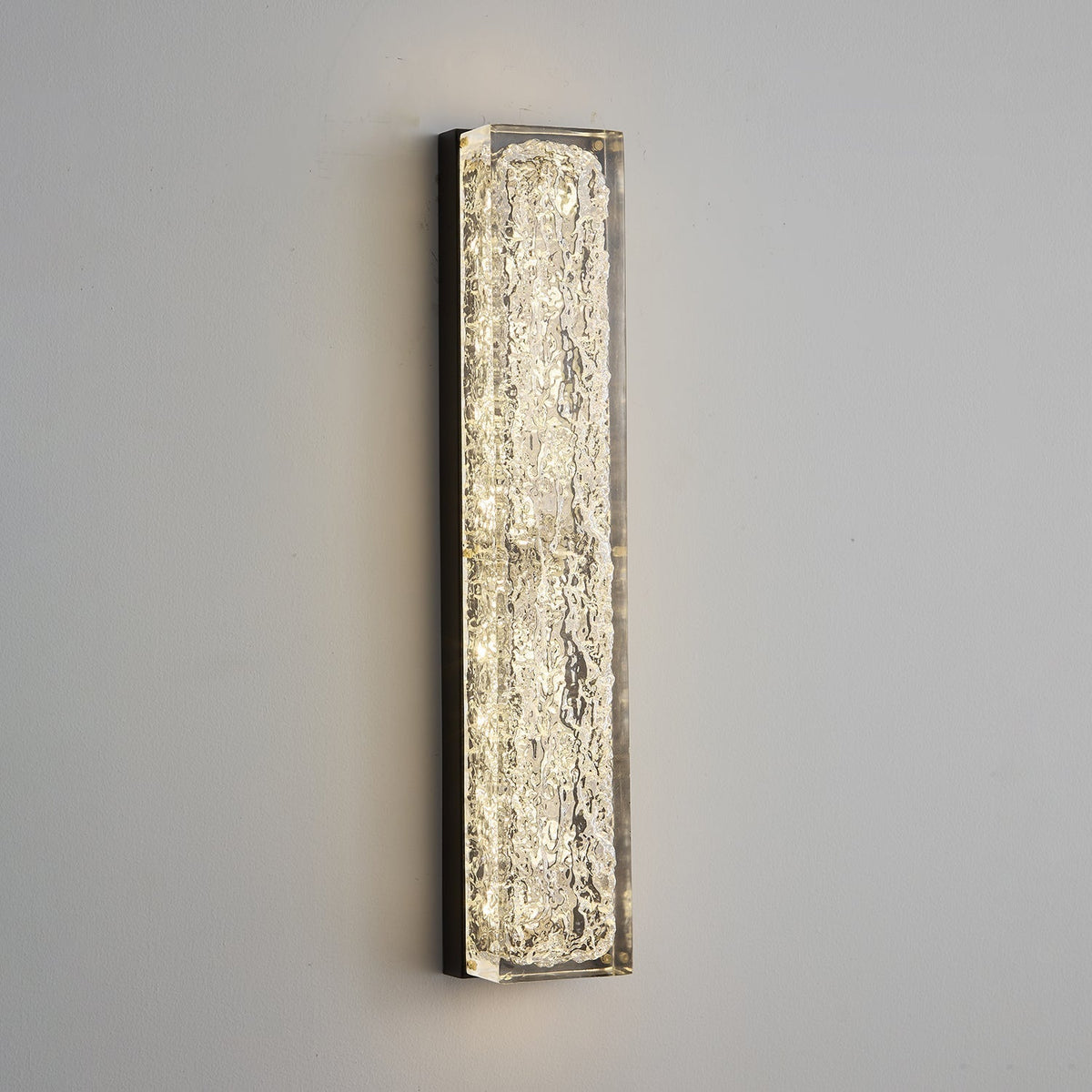 Mavi Prismatische rechthoekige hars wandlamp