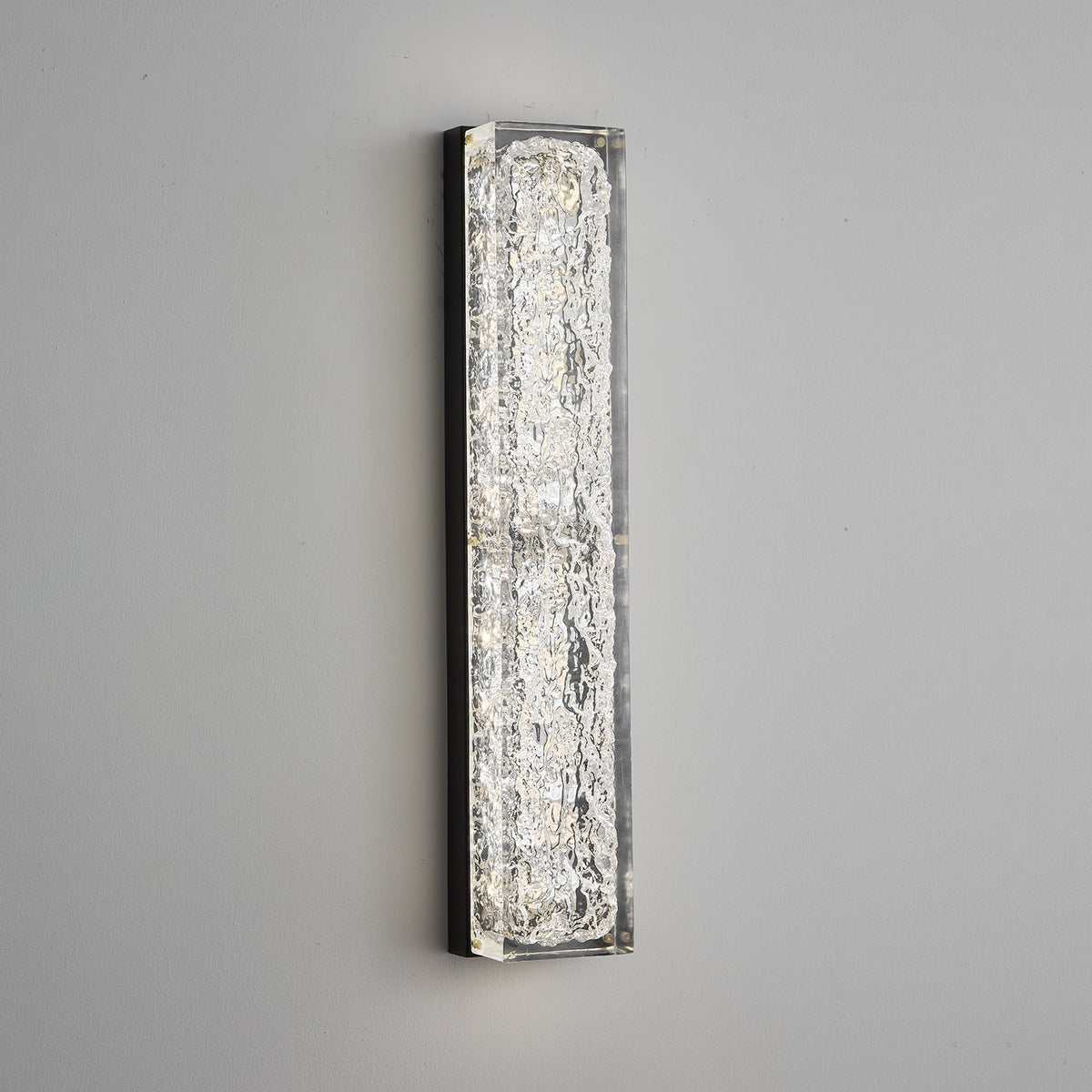 Mavi Prismatische rechthoekige hars wandlamp