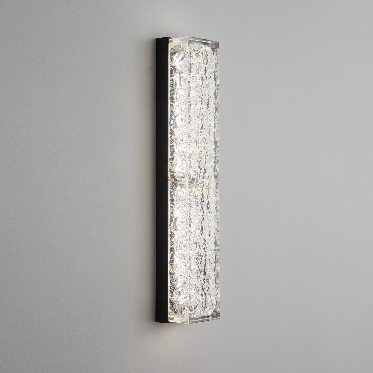 Mavi Prismatische rechthoekige hars wandlamp