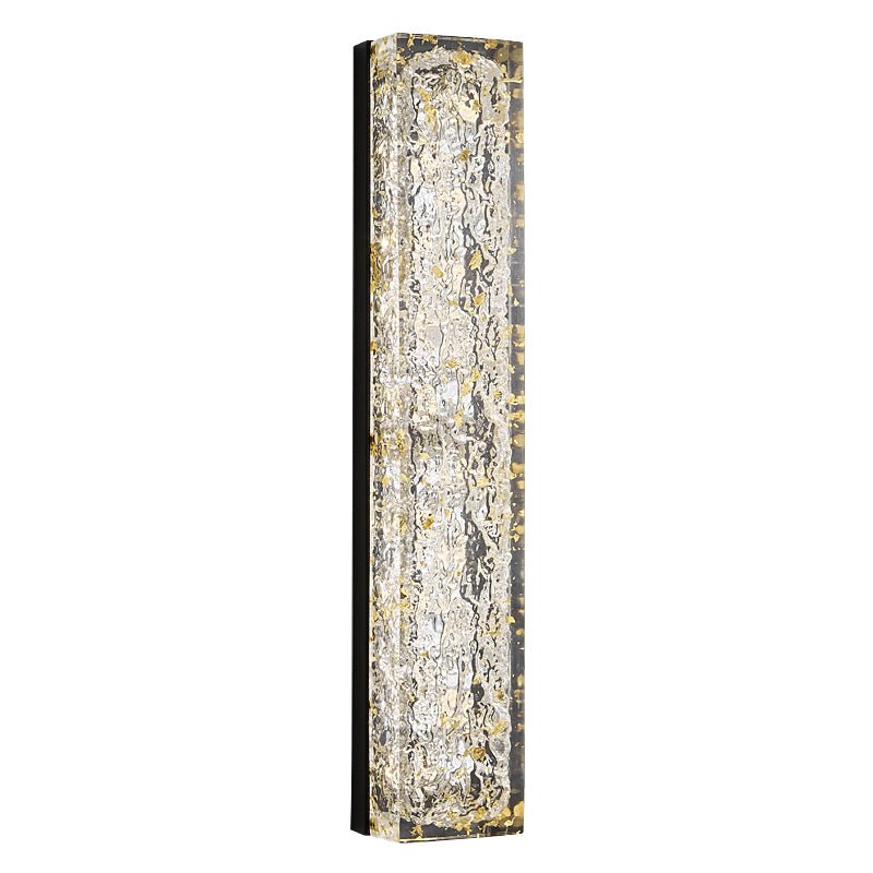 Mavi Prismatische rechthoekige hars wandlamp