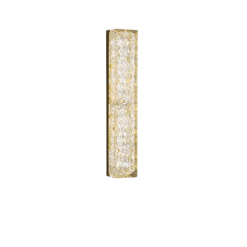 Mavi Prismatische rechthoekige hars wandlamp