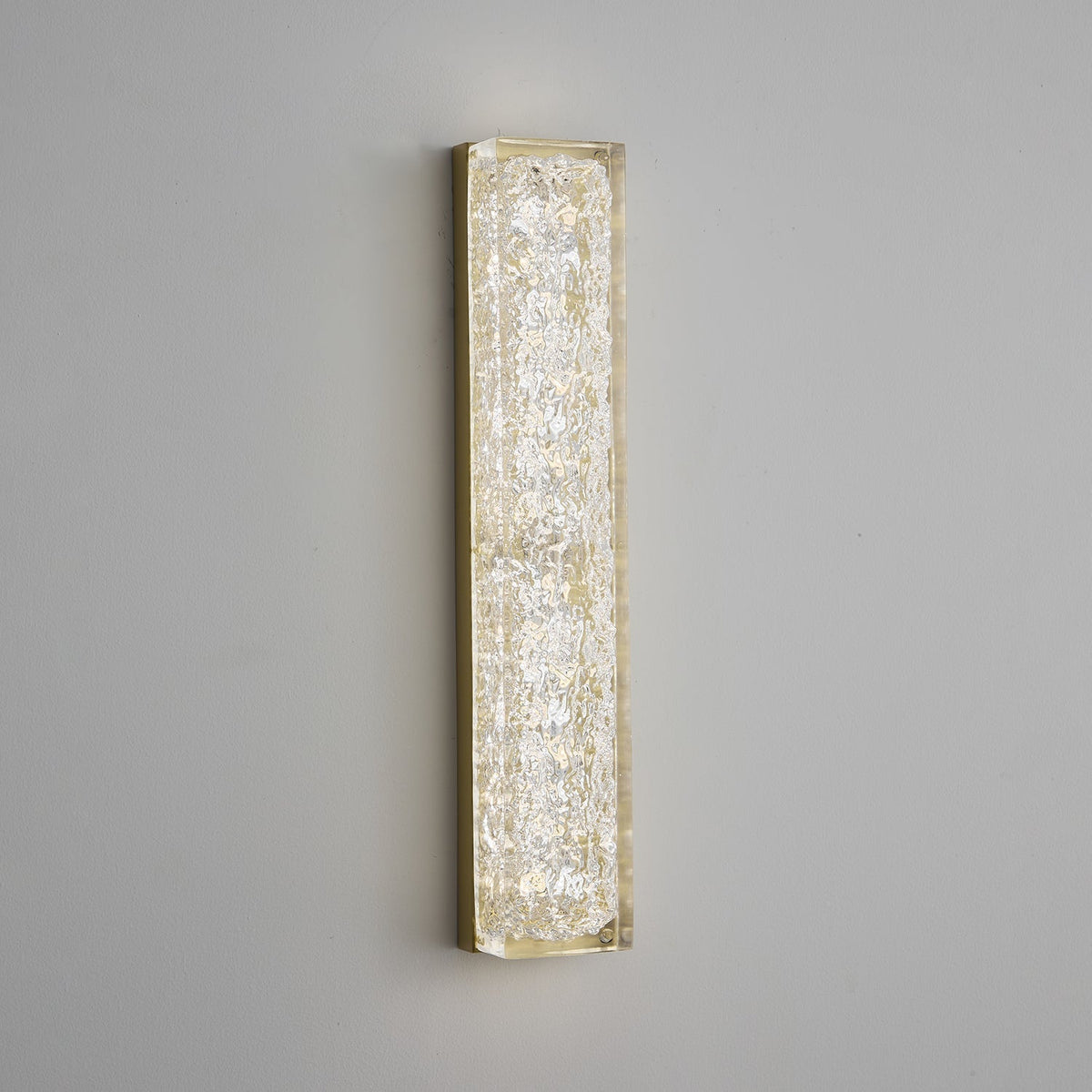 Mavi Prismatische rechthoekige hars wandlamp