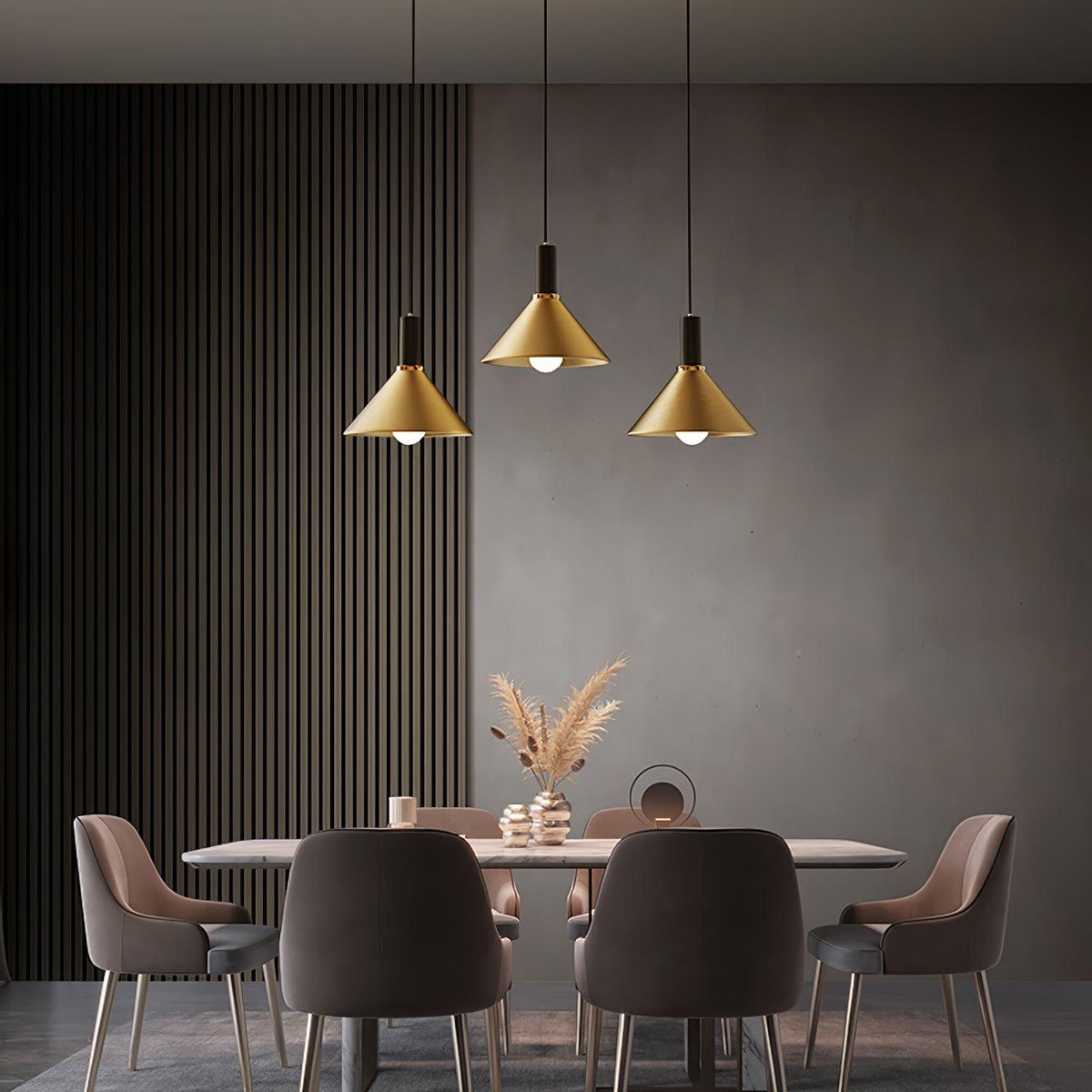 Casalelia hanglamp van messing