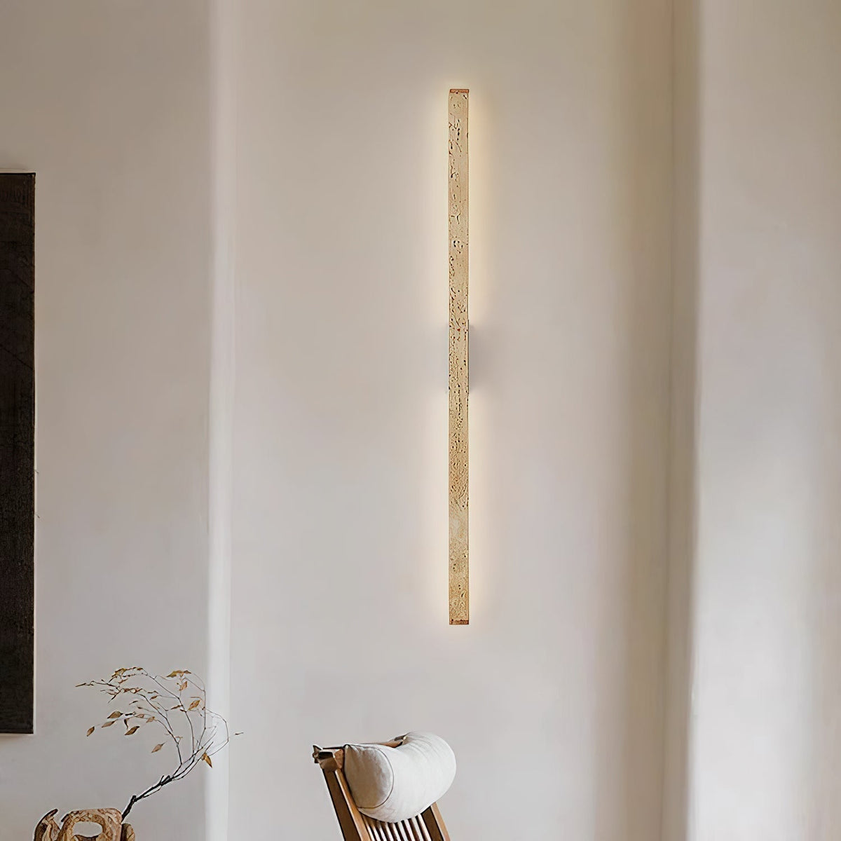 Vivyna travertin wandlamp