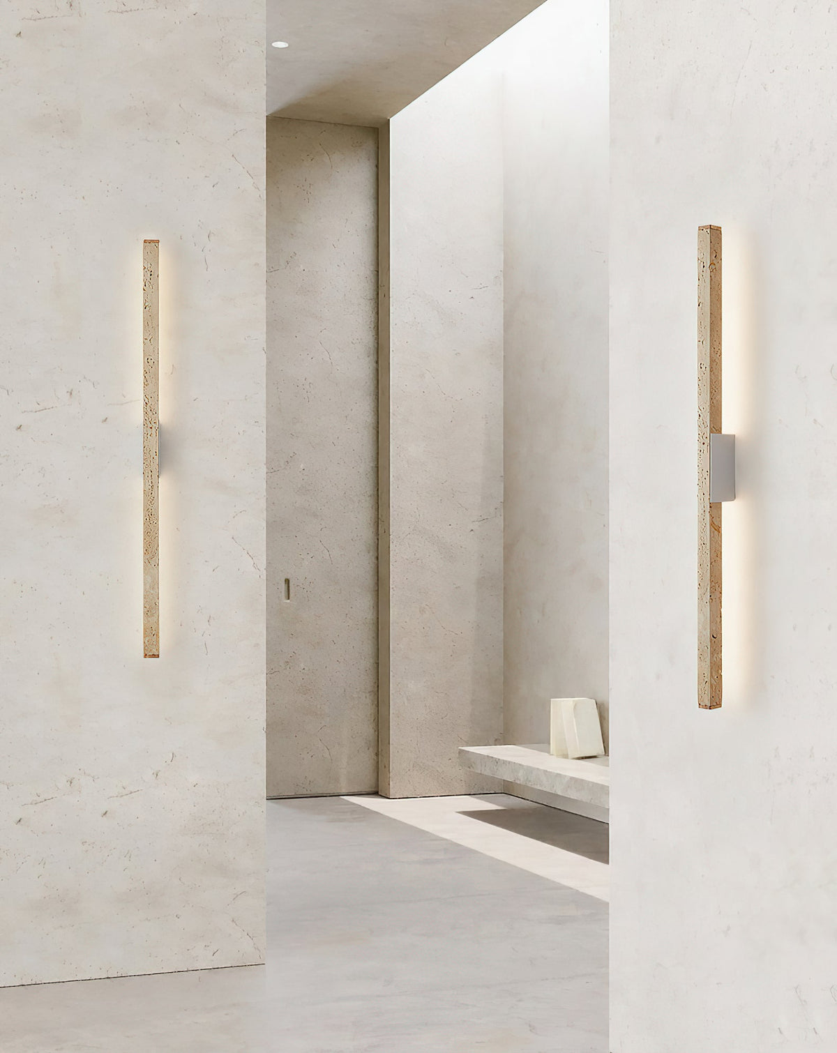 Vivyna travertin wandlamp