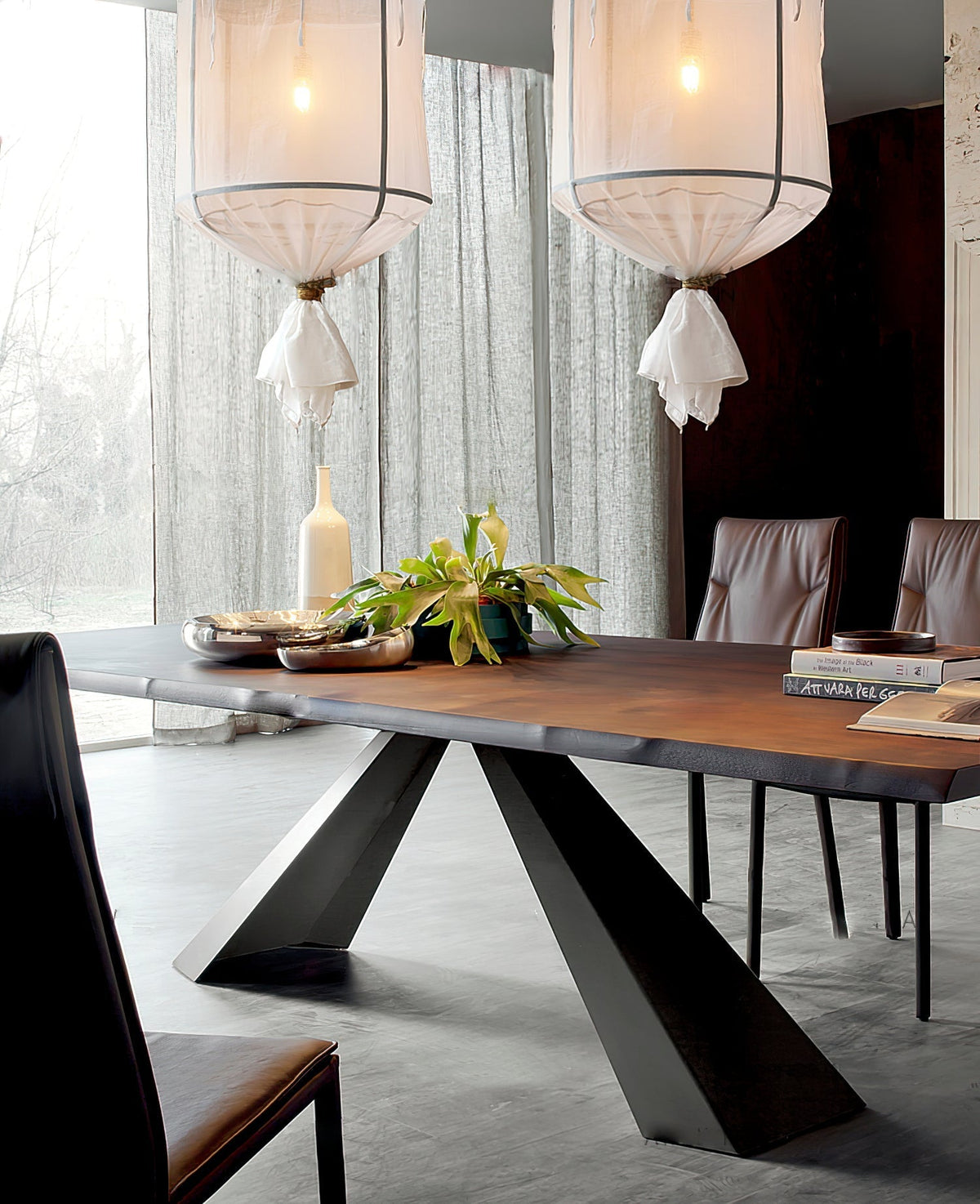 Lininora linnen bohemian hanglamp