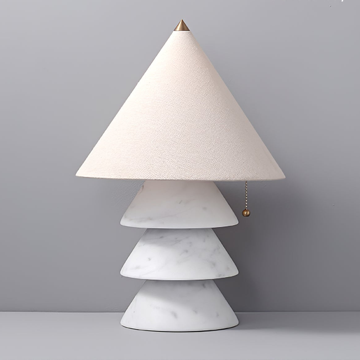 Pyramid Retro marmeren tafellamp