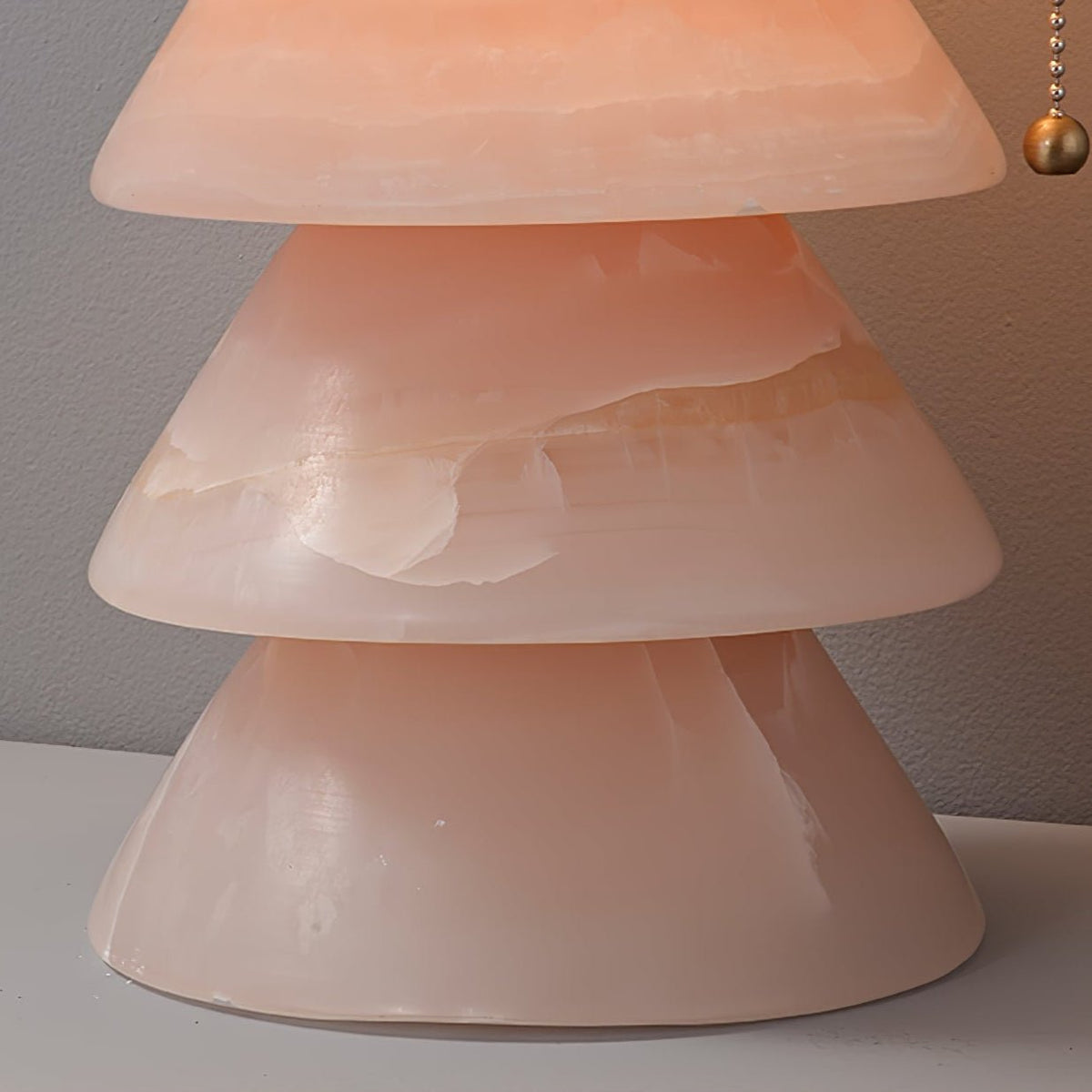 Pyramid Retro marmeren tafellamp
