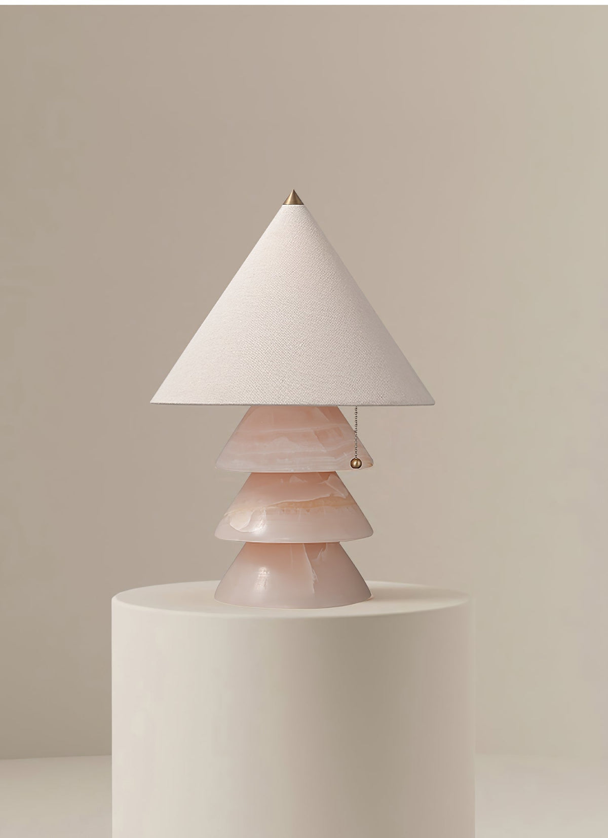 Pyramid Retro marmeren tafellamp