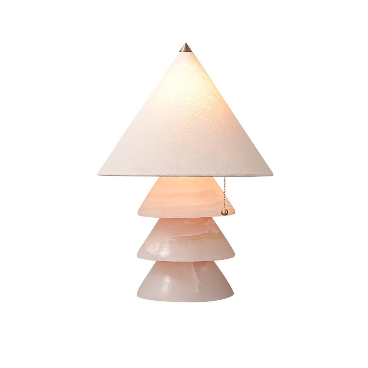 Pyramid Retro marmeren tafellamp