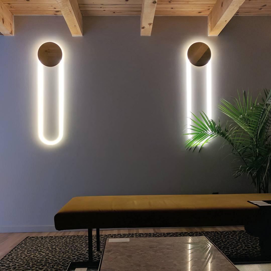 Lalem Acryl Minimalistische wandlamp
