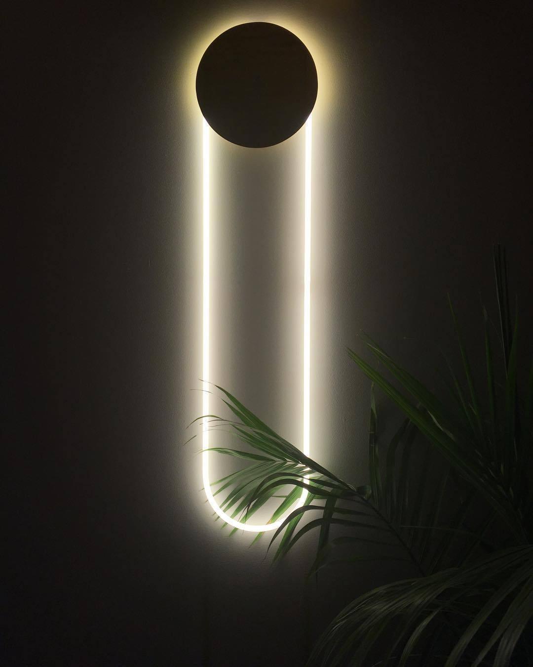 Lalem Acryl Minimalistische wandlamp