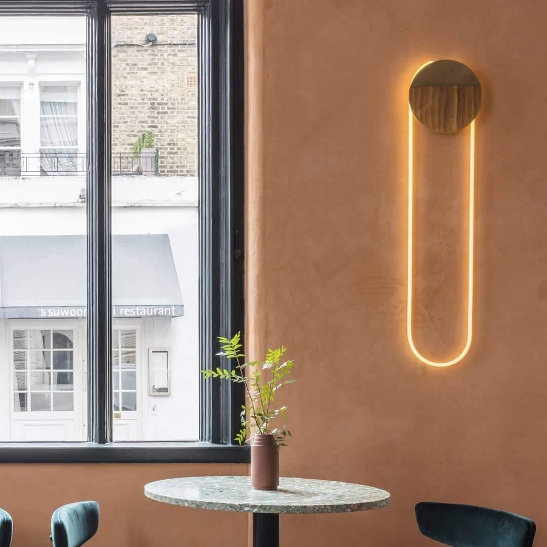 Lalem Acryl Minimalistische wandlamp