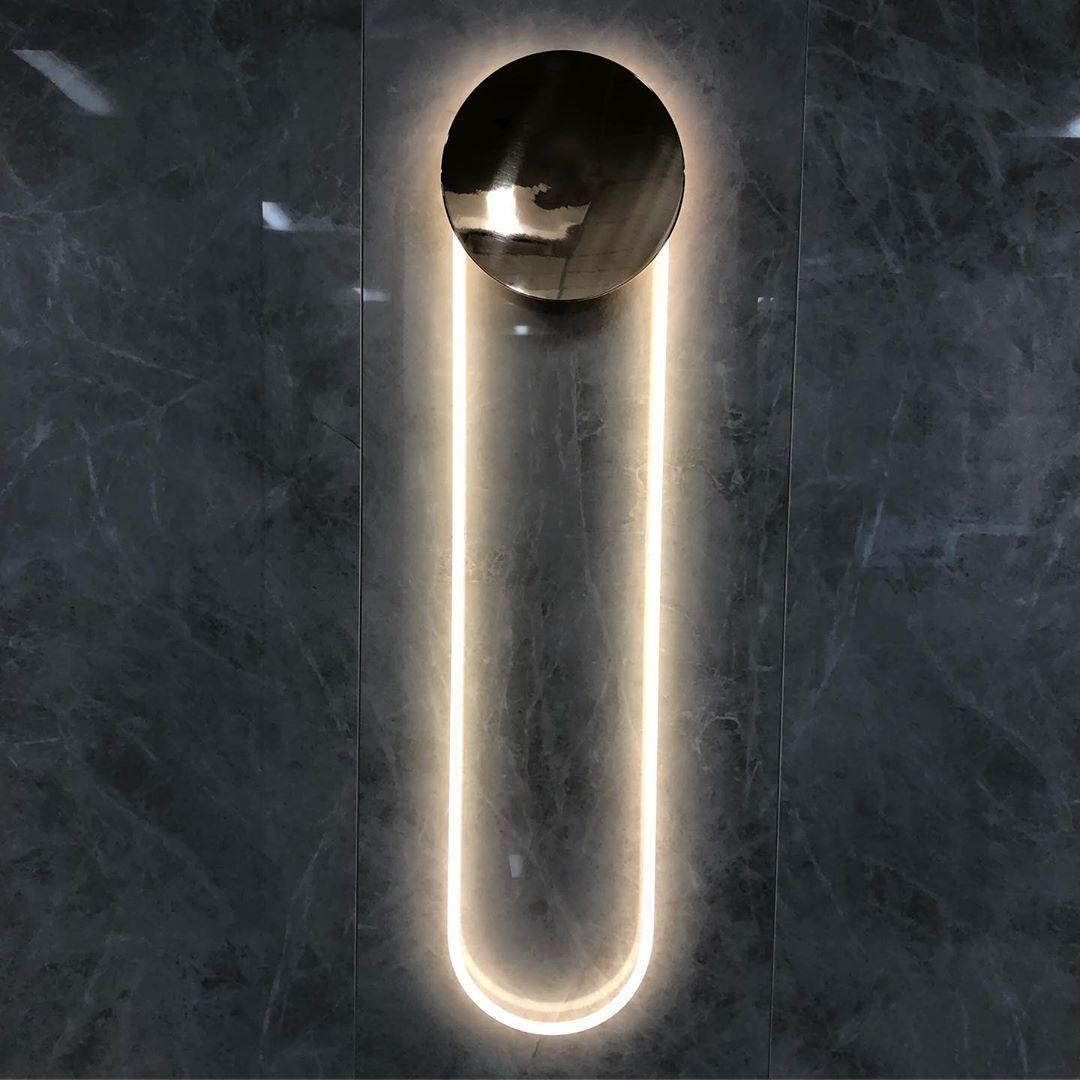 Lalem Acryl Minimalistische wandlamp