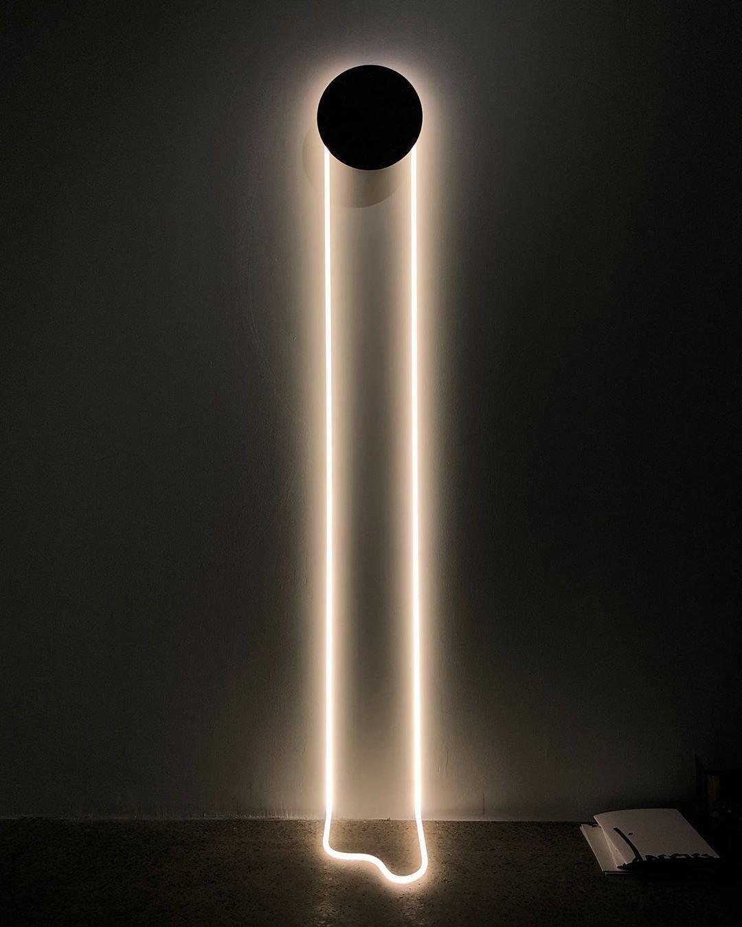 Lalem Acryl Minimalistische wandlamp