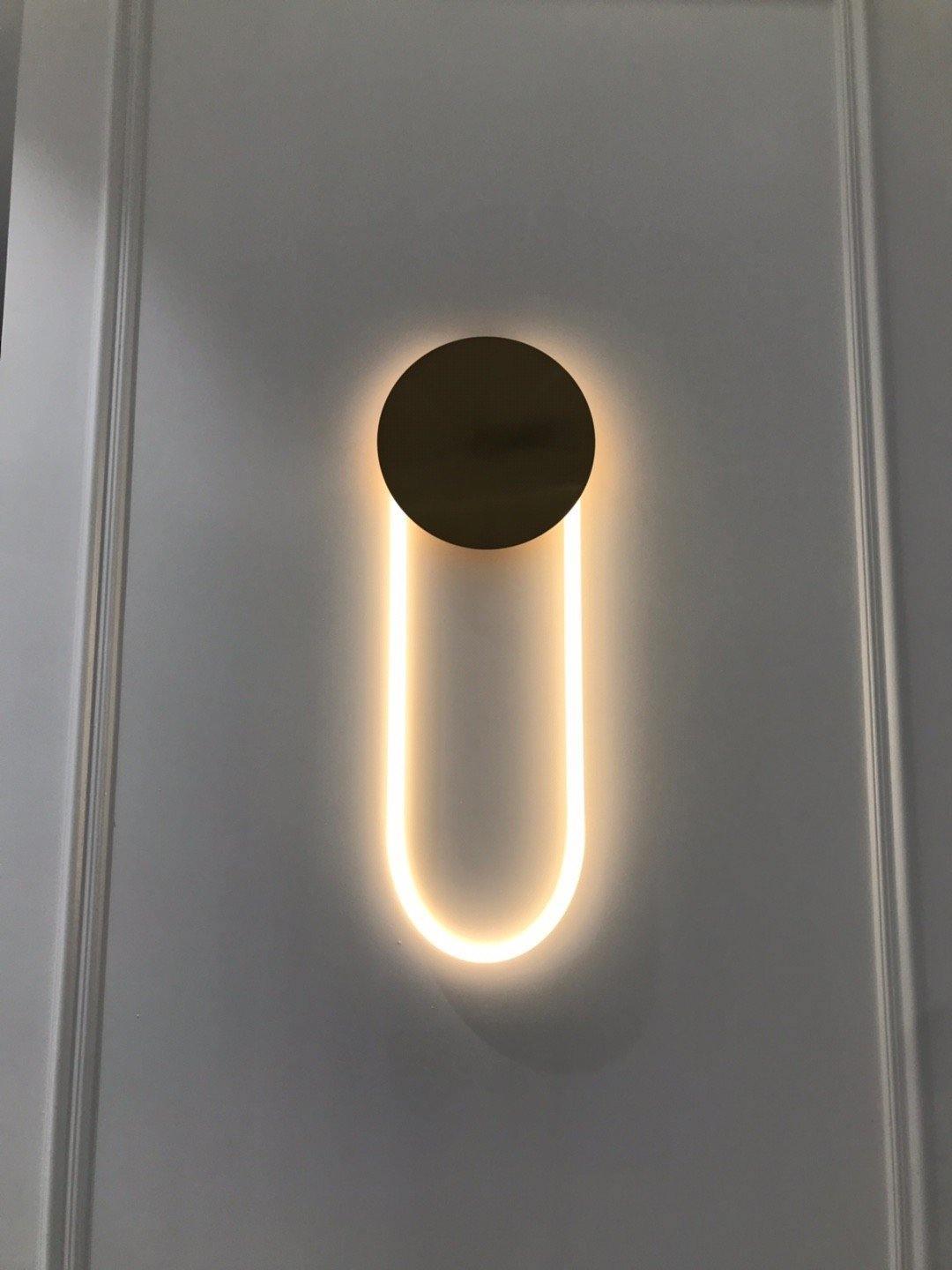 Lalem Acryl Minimalistische wandlamp