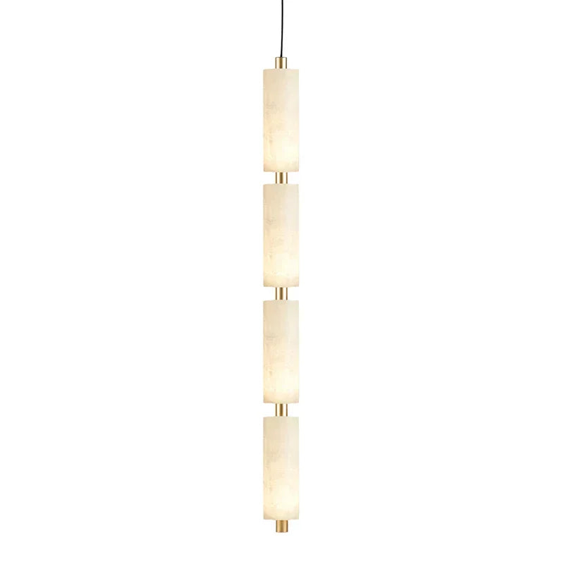 Zovarion Cluster hanglamp van albast