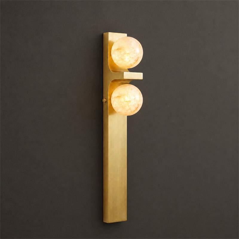 Auralen albasten wandlamp