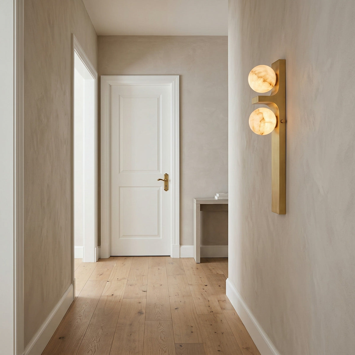 Auralen albasten wandlamp