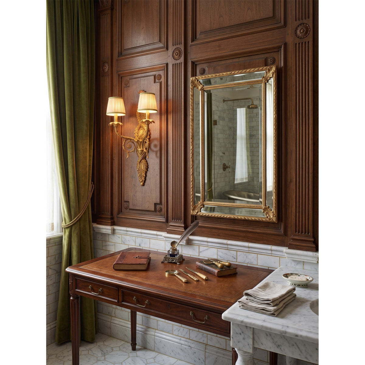 Regals wandlamp