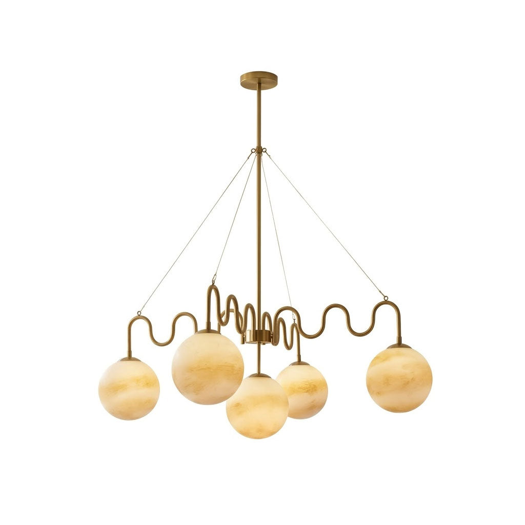 Eirinissa Kroonluchter met glasbal
