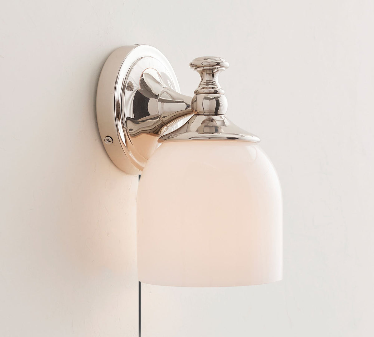 Celiaya Chart-glas wandlamp met stekker