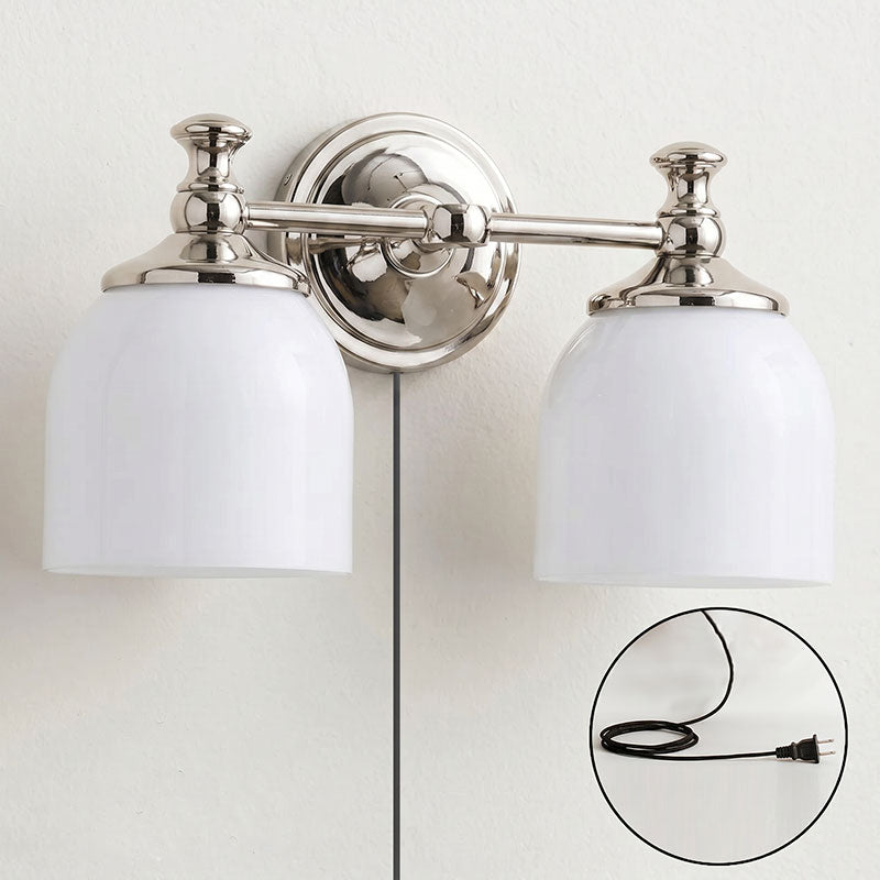 Celiaya Chart-glas wandlamp met stekker