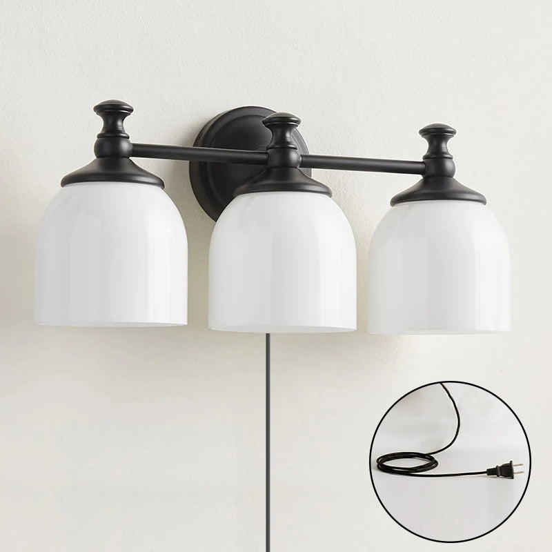 Celiaya Chart-glas wandlamp met stekker