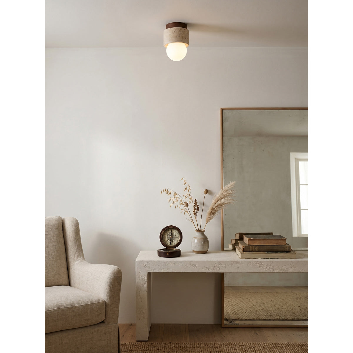 Avrenelle vlakke plafondlamp