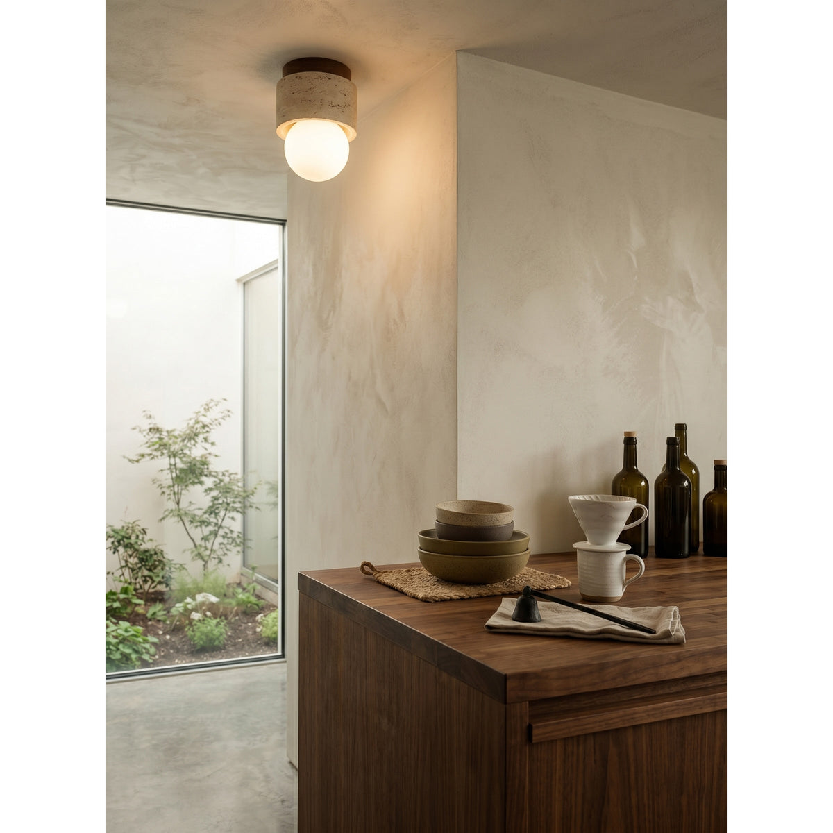 Avrenelle vlakke plafondlamp